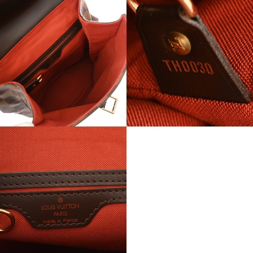 LOUIS VUITTON Authentic Brown Damier Canvas Backpack - Picture 11 of 11